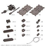 Sada plastového modelu Hexa Gear 1/24 Block Base 04 DX Arsenal Grid 23 cm - Vážně poškozený obal